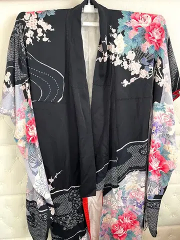 순수 실크 후리소데