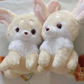 쵸콘과 여우 울트라 BIG 봉제 인형 2개 세트