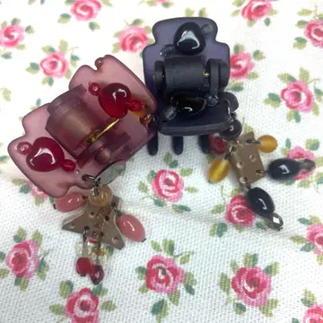 시착만 한 상품 컴플렉스 비즈 남아 여아 헤어 클립 디저트 클립