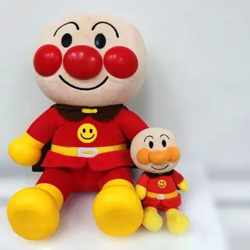 호빵맨 처음 말하는 DX 봉제 인형 + 호빵맨 봉제 인형