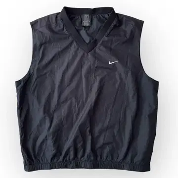 NIKE 나이키 베스트 골프 블랙 나일론 심플 M 사이즈