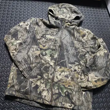 컬럼비아 자켓 후드티 플리스 트리 카모플라주 M 사이즈