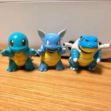 포켓몬 몬코레 꼬부기 어니캡 거북왕 피규어 세트