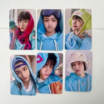 BOYNEXTDOOR WHO! 공개방송 트레이딩 카드 6장