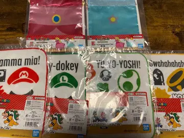 제일복권 슈퍼 마리오 E상 복조리/타월 컬렉션 컴플리트 세트