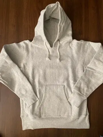 USA Champion Reverse Weave 후드티 오트밀