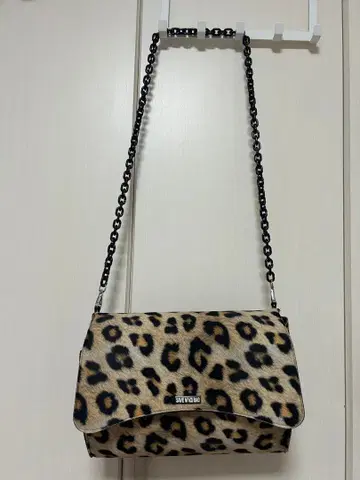 SAVE MY BAG 레오파드 무늬 숄더백