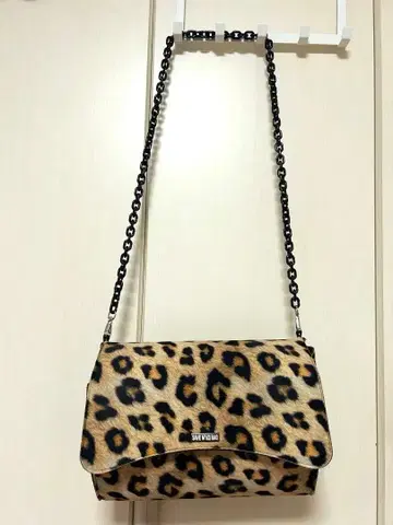 SAVE MY BAG 레오파드 무늬 숄더백