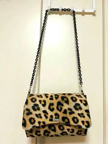 SAVE MY BAG 레오파드 무늬 숄더백