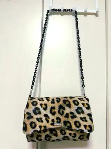 SAVE MY BAG 레오파드 무늬 숄더백