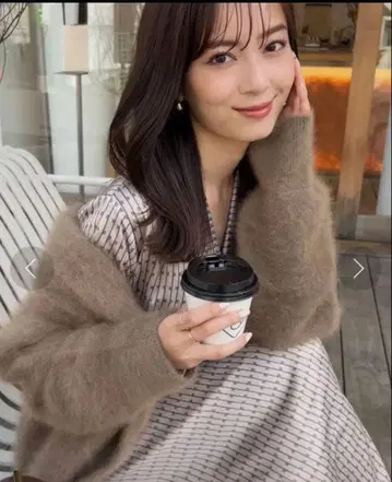 anuans 지오메트릭 카슈쿨 원피스