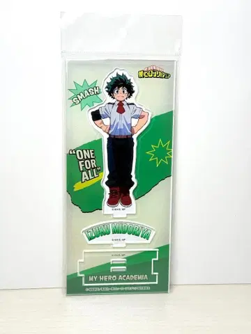 새상품 히로아카 미도리야 이즈쿠 아크릴 스탠드 올마이트와 함께