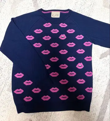 소니아 리키엘 립 패턴 니트