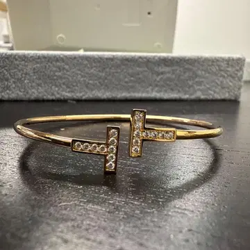 T자 다이아 뱅글 직경 6cm 4.95g