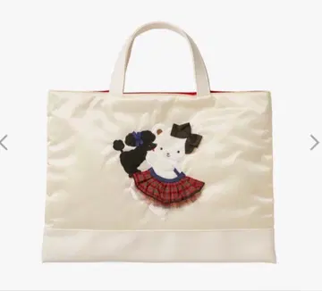 Bibiy. x familiar 토트백 화이트 미개봉 새상품