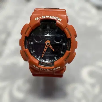 G-SHOCK GA100L 오렌지