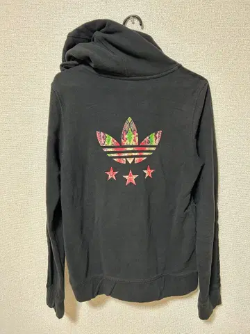 아디다스 오리지널스 블랙 풀 집업 후드티