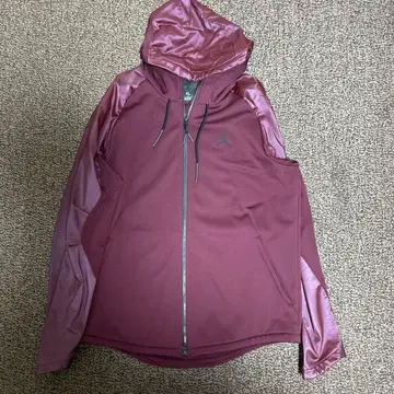 Jordan XL 버건디 나일론 자켓