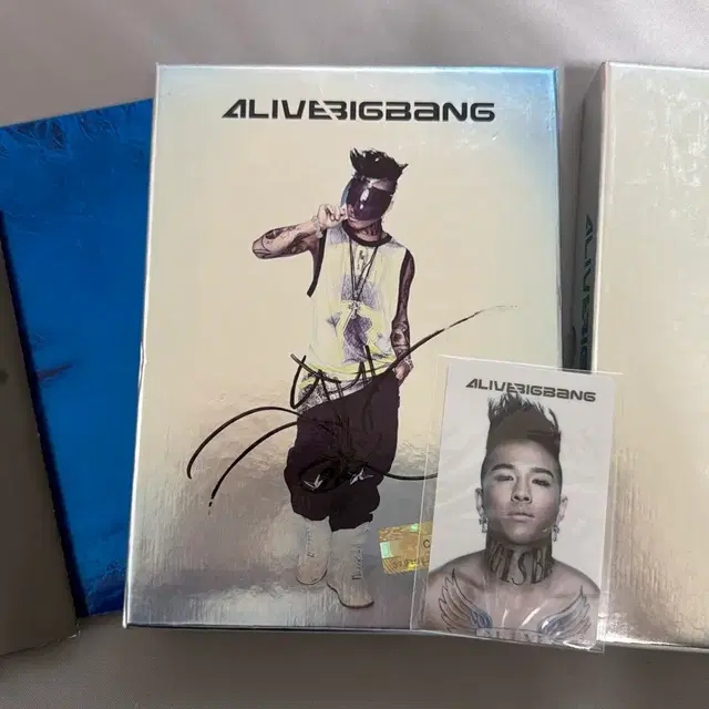 빅뱅 태양 스틸얼라이브 사인앨범 판매합니다