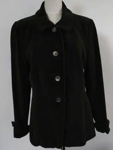 질샌더 울 벨벳 자켓 38 짙은 말차색