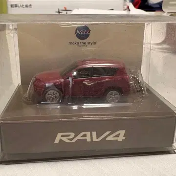 Naitz RAV4 빨간색 미니카