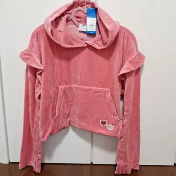 미사용 새상품 adidas 핑크 후드 부착 후드티 M GN3051