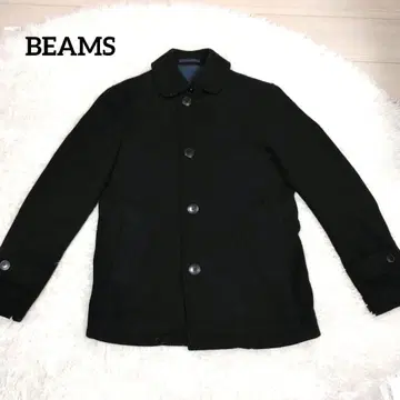 BEAMS 스텐카라 코트 블랙 sizeS