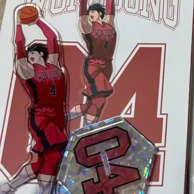 가비지타임 전영중 아크릴스탠드 팝업 유니폼