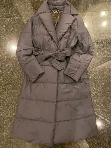 [ MACKINTOSH ] 벨트 롱 다운 코트