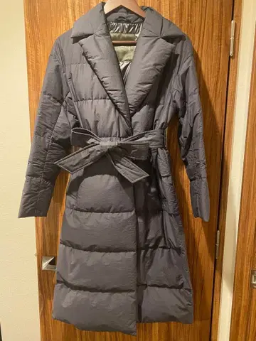 [ MACKINTOSH ] 롱 다운 코트 네이비