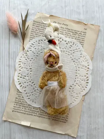 인기 작가 노바라사 rosily님 백조 모자 토끼 토끼