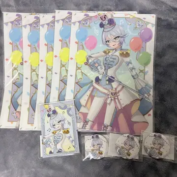 히비키 마루쿠지 캔뱃지 클리어 파일 브로마이드 세트