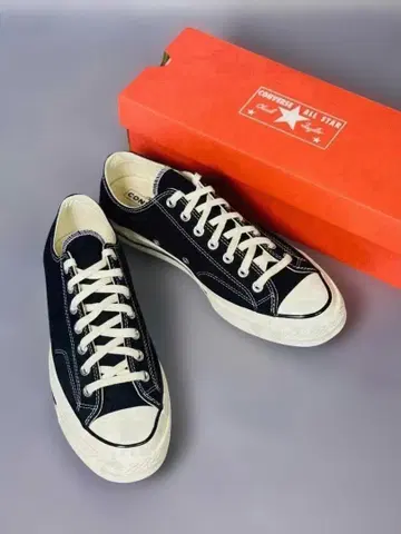 [ 새상품 ] 블랙 CT70 로우컷 ox 27.5cm