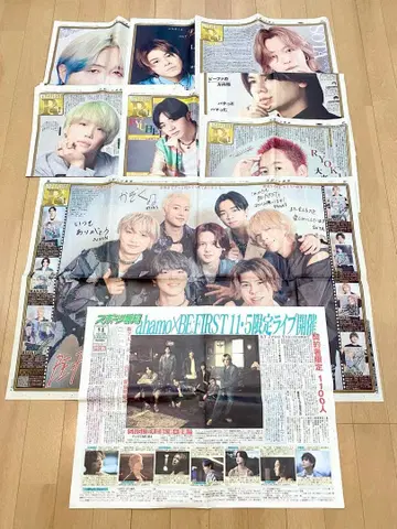 BEFIRST 스포츠호치 인터뷰 각 멤버 + 전원 세트