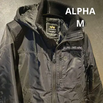 새상품급 ALPHA INDUSTRIES 알파 밀리터리 자켓 M