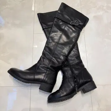 롱 부츠 천연 가죽 퍼 포함! 따뜻해요~