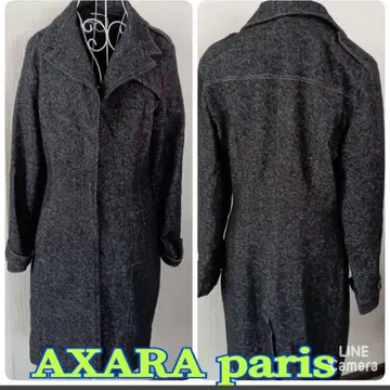 AXARA paris 블랙 롱 코트 3 사이즈