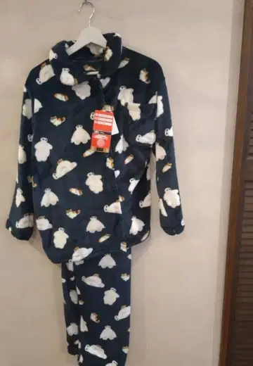 베이맥스 디즈니 플리스 룸웨어 L 사이즈