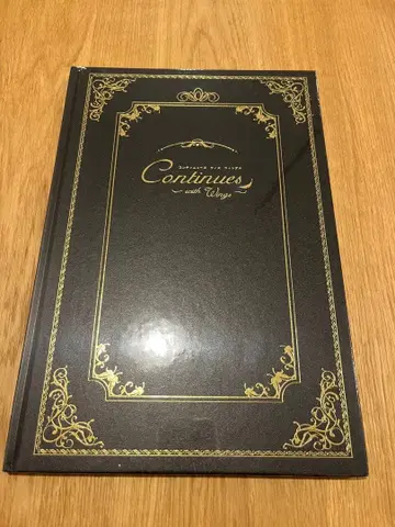 하뉴 유즈루 Continues with Wings 팜플렛 블랙