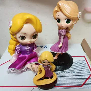 큐포스켓 SEGA 프라이스 라푼젤 피규어 3체 세트