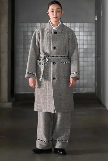 달 dhal 2022A/W 울 팬츠 티롤리안 테이프 M 사이즈