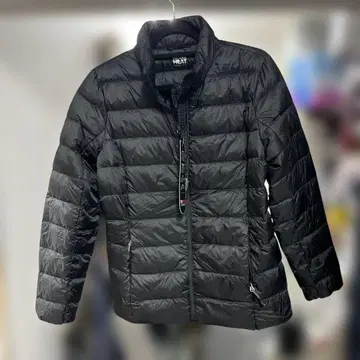 HEAT 울트라 라이트 다운 자켓 M 블랙