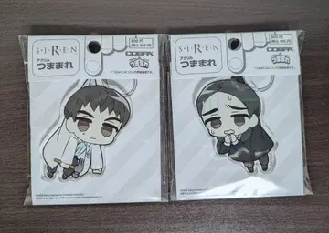 SIREN 미야타 시로 마키노 케이 츳마마레 아크릴 키링