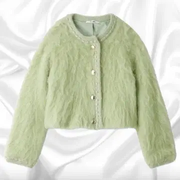 [ 새상품급 ] snidel 퍼 가디건