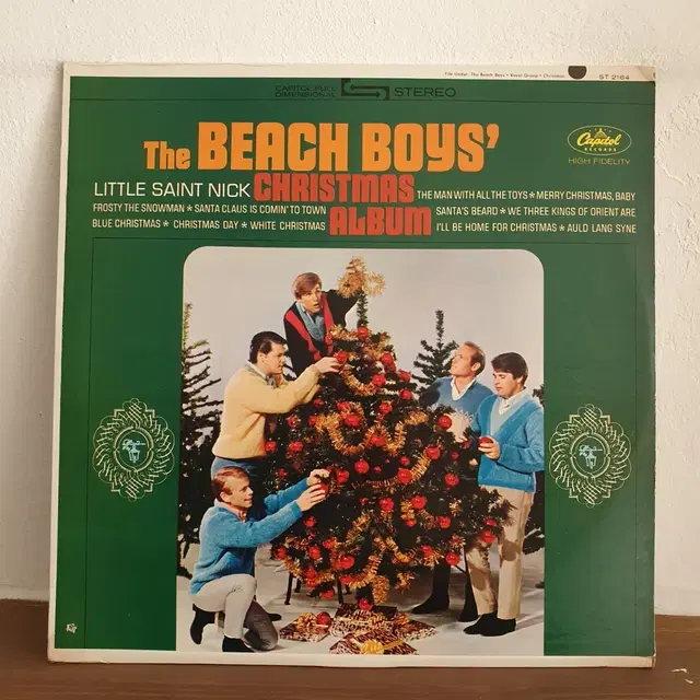 비치 보이스 크리스마스 앨범 LP 미국반. 귀한음반