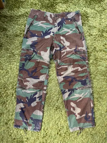 POSTOVERALLS 카모플라쥬 헬리크루 팬츠 L 사이즈