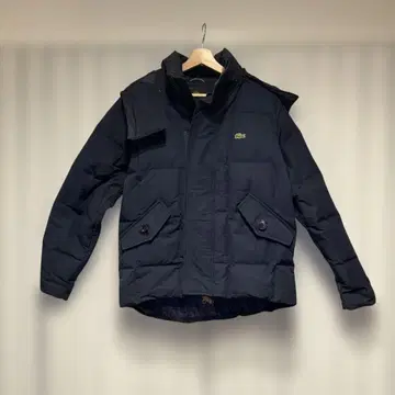 Lacoste 네이비 다운 자켓