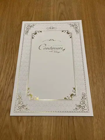 하뉴 유즈루 Continues with Wings 팜플렛 화이트