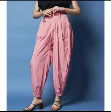 클라네 핑크 사루엘 팬츠