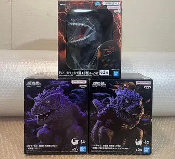 [ 3점 세트 ] 고질라 진좌수 피규어 룸 라이트